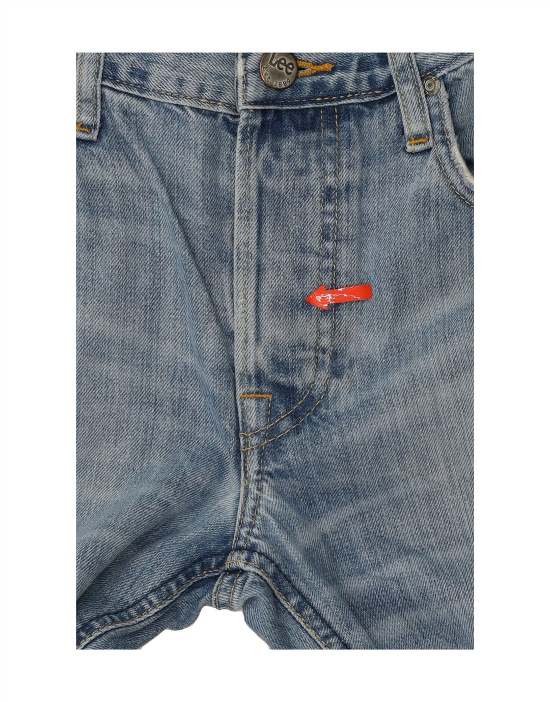 LEE Mens Daren Straight Jeans W30 L34 Blue Cotton Vintage Lee and Second-Hand Lee from Messina Hembry 