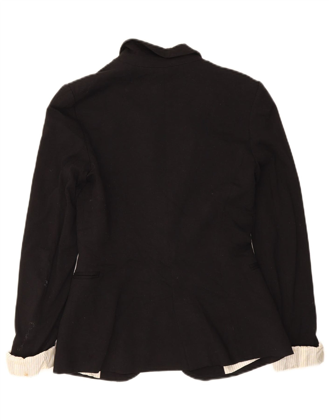 Sacou blazer pentru femei Zara, cu 1 nasture, UK 6 XS, viscoză neagră