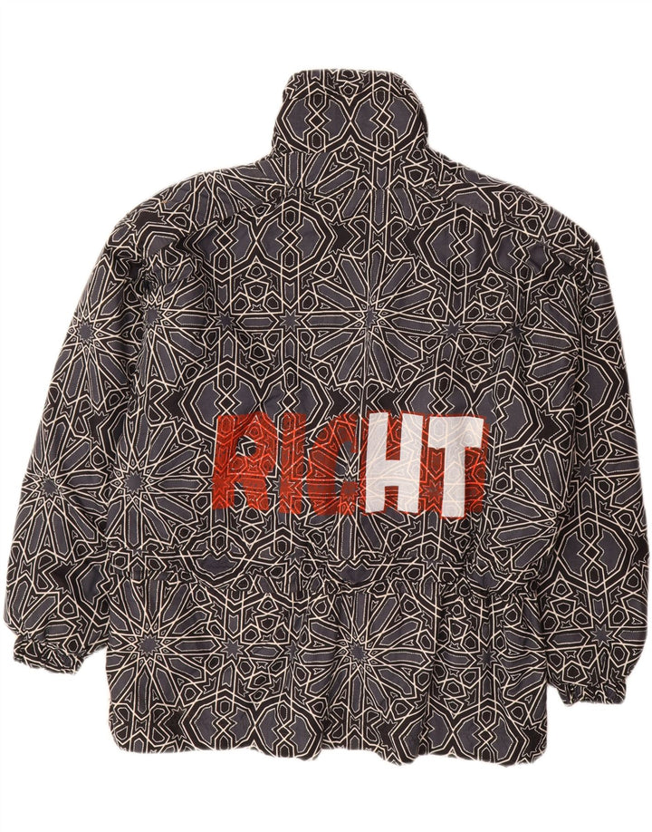 CAPIT. Jachetă Anorak cu grafică pentru bărbați COOK UK 42 XL Gri Geometric