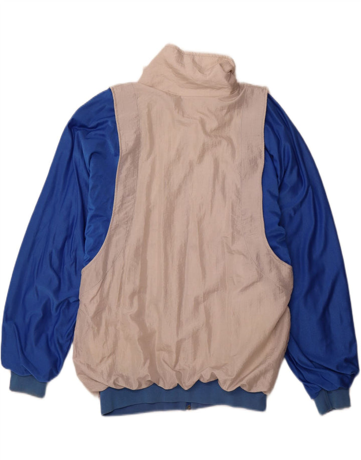 Jachetă de top pentru trening VINTAGE pentru bărbați, cu croială largi, IT 50, gri mediu, color block