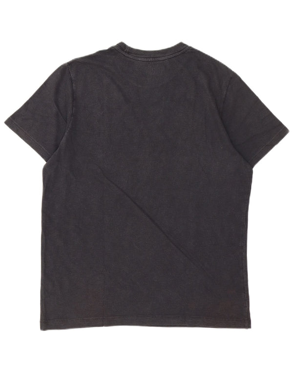 Tricou grafic pentru bărbați Aeropostale Top Medium Negru Bumbac