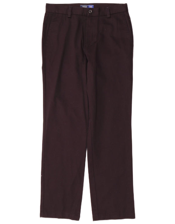 Pantaloni chino drepți pentru bărbați IZOD L31 L32 bumbac bleumarin