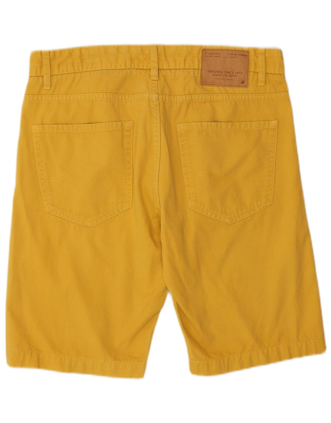 Pantaloni scurți casual Jack & Jones pentru bărbați, mediu W32, bumbac galben