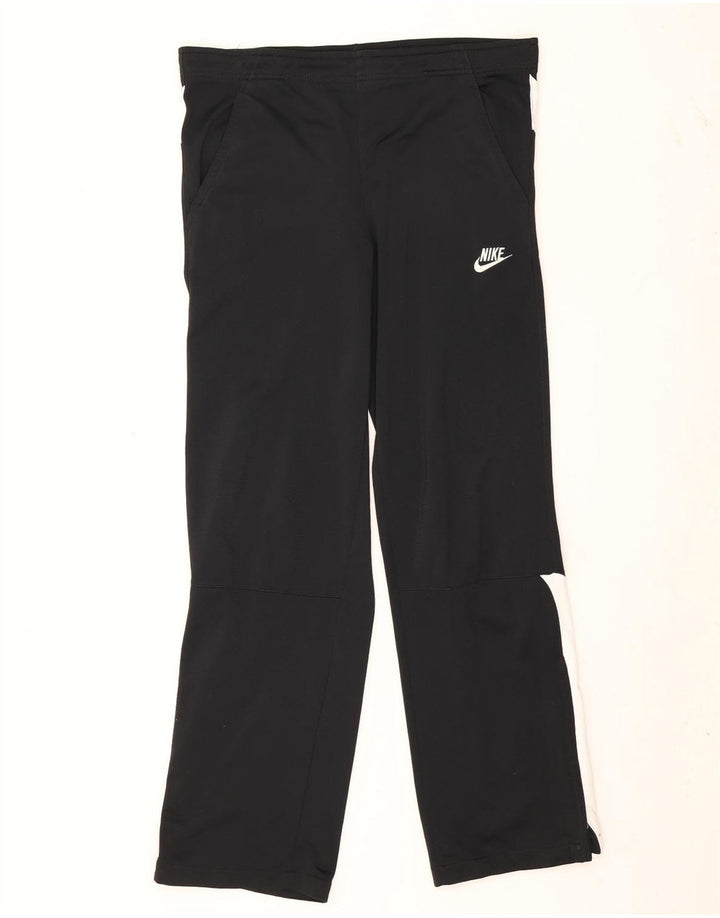 Pantaloni de trening Nike pentru bărbați, negru, poliester color bloc