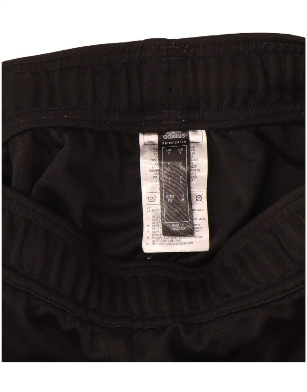 Pantaloni de trening Aeroready ADIDAS pentru bărbați, poliester negru mic