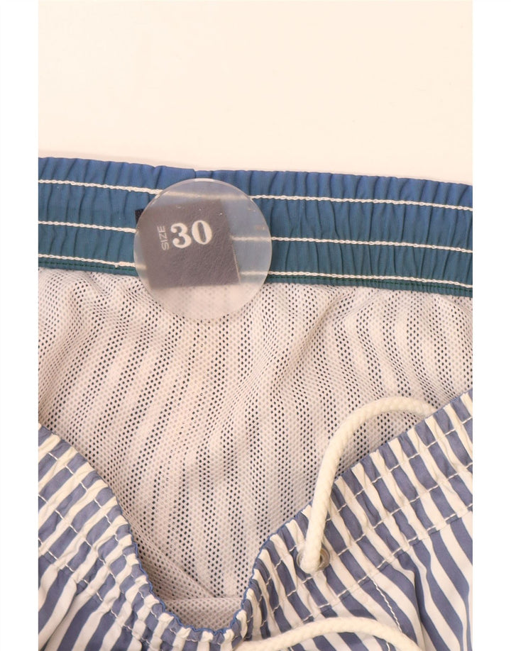 Pantaloni scurți de înot North Sails pentru bărbați, poliamidă cu dungi albastre medii