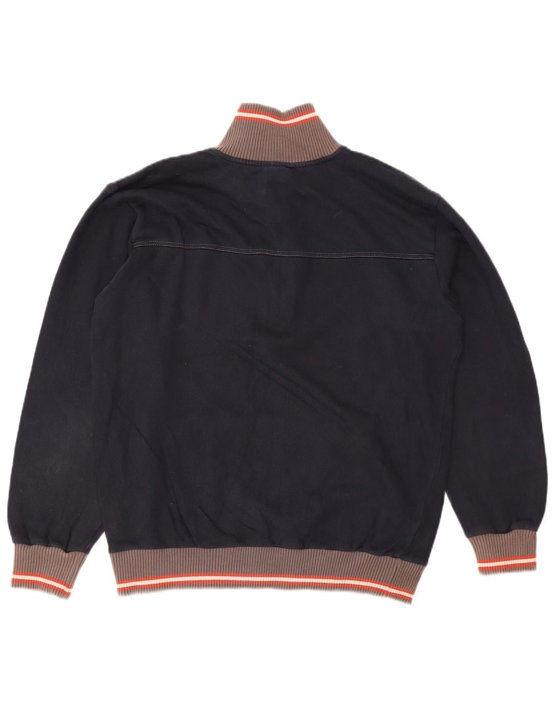 Chanorac pentru bărbați CHAMPION, cu fermoar, cu gât, pulover mare, albastru bleumarin