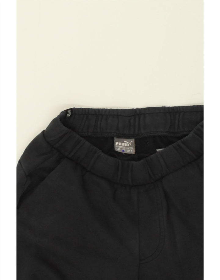 PUMA Mens Tracksuit Trousers Joggers Small Black Cotton Vintage Puma and Second-Hand Puma from Messina Hembry 