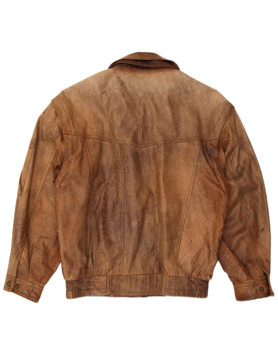 Jachetă de piele pentru bărbați Trapper IT 46 Small Brown