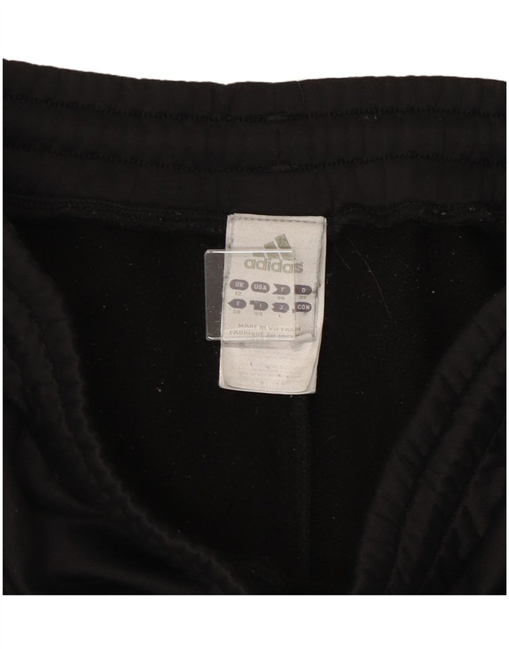 Pantaloni de trening Adidas pentru femei Joggeri UK 12 Poliester mediu negru