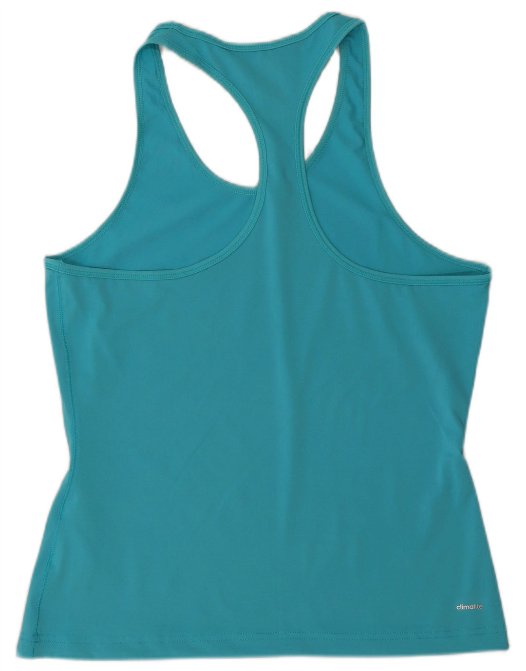 Adidas Climalite Vest Top pentru femei UK 12/14 Medium Blue Poliester