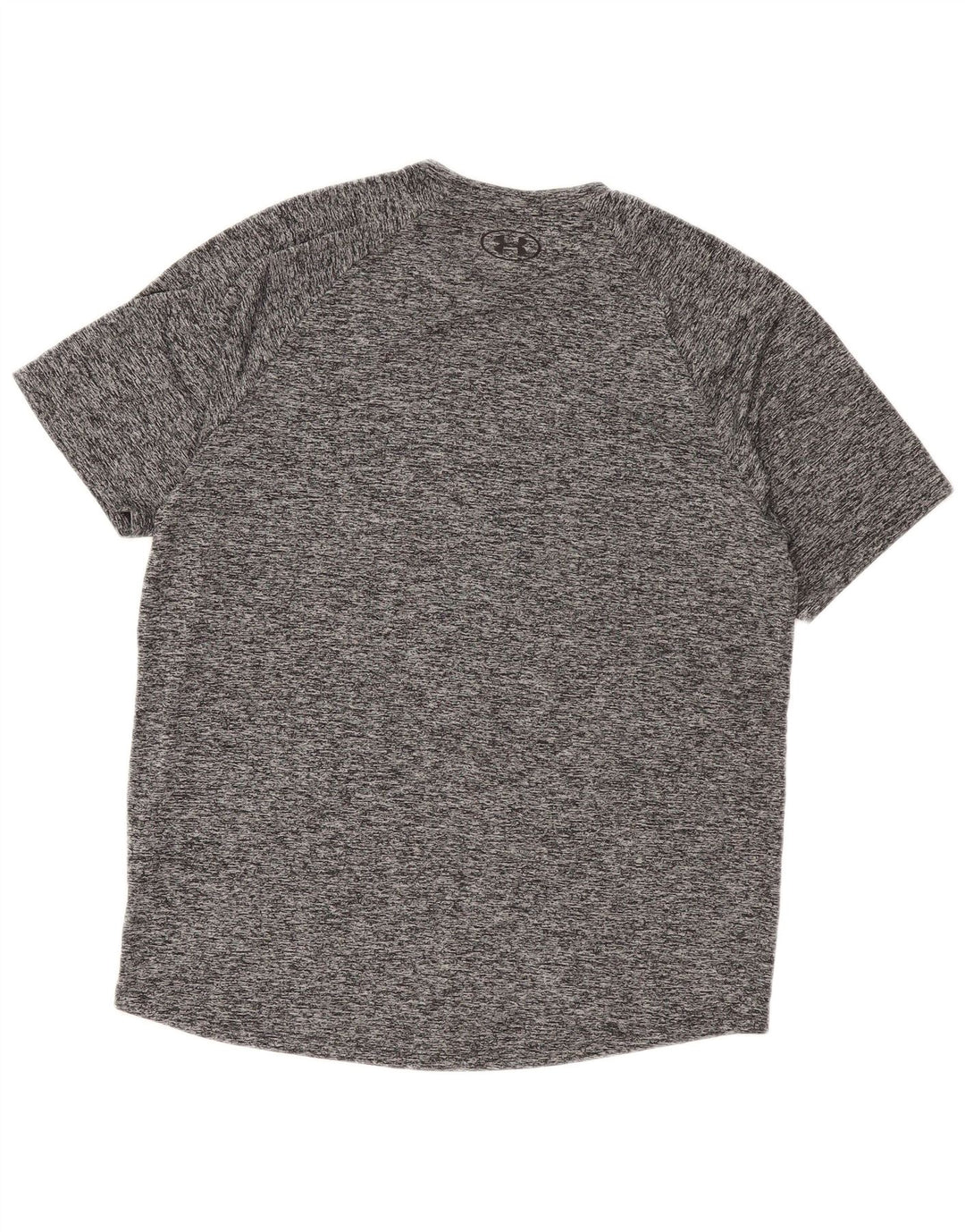 Tricou Under Armour pentru bărbați Top mare, gri poliester pătat