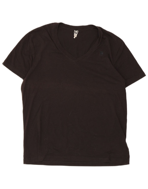 Top tricou G-Star pentru femei UK 18 XL bumbac negru