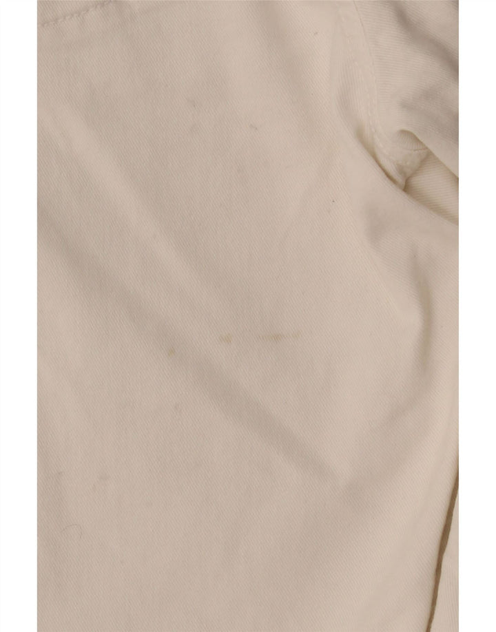 Trussardi Pantaloni Chino Femei W26 Small White