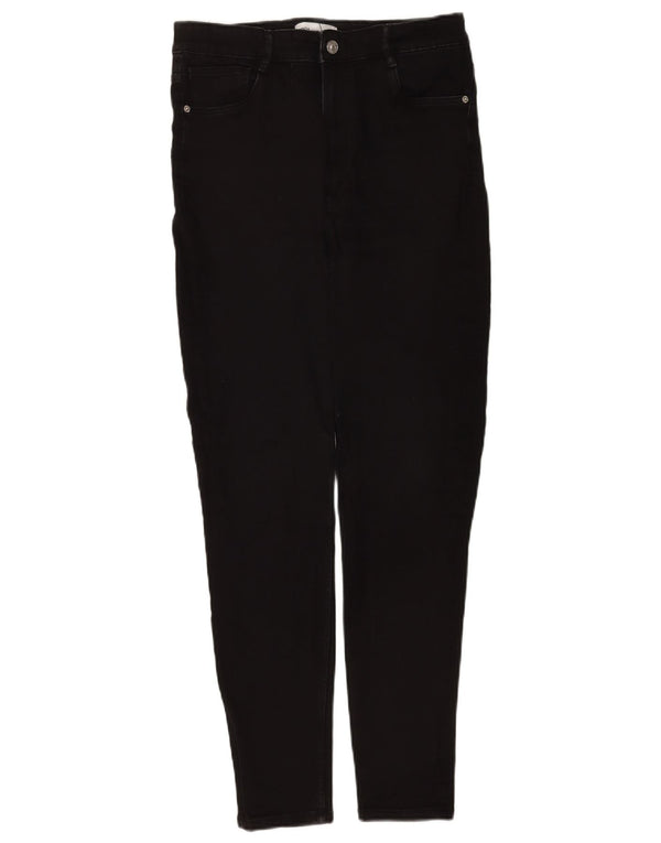 Blugi skinny pentru femei Zara EU 42 Large W32 L28 Bumbac negru