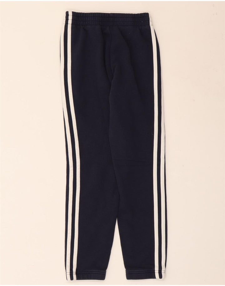 Pantaloni de trening ADIDAS pentru baieti Joggeri 9-10 ani Bumbac bleumarin