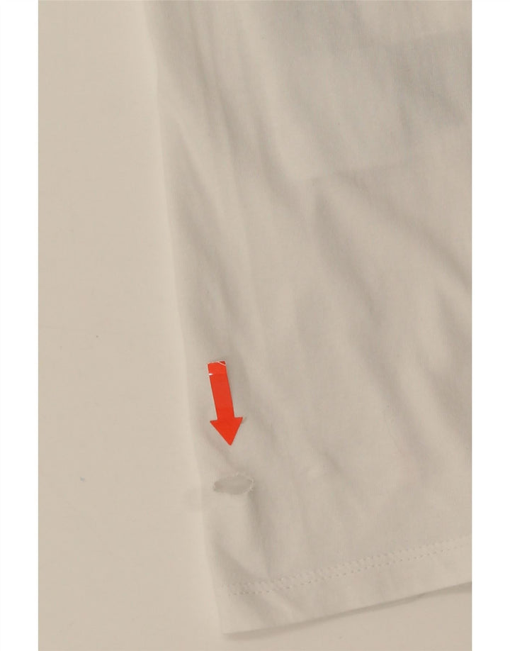 Tricou grafic Levi's pentru femei Top UK 12 Medium White Bumbac