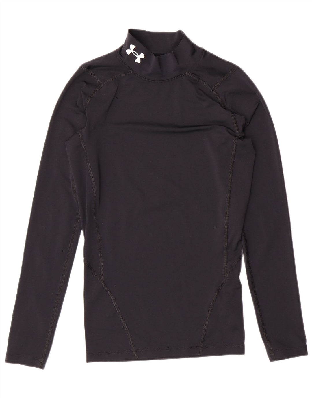 UNDER ARMOUR Top de compresie pentru femei cu mânecă lungă UK 8 Poliester negru mic