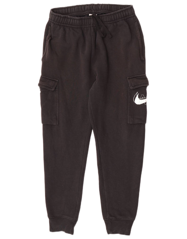 Pantaloni de trening Nike Graphic Cargo pentru bărbați Pantaloni de jogging Bumbac negru mic