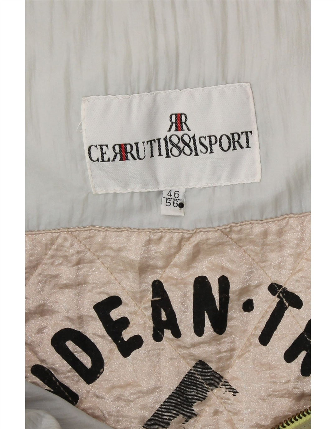 Jachetă căptușită supradimensionată pentru femei Cerruti 1881 IT 46 Large Khaki