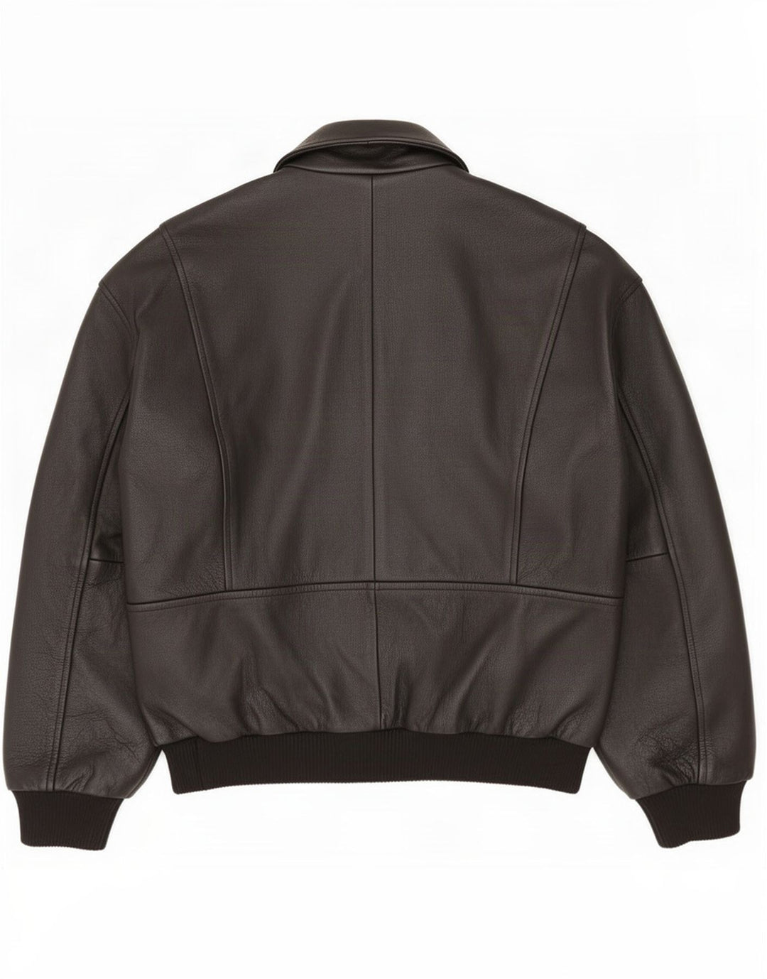 Geacă de piele vintage pentru bărbați IT 52 XL neagră