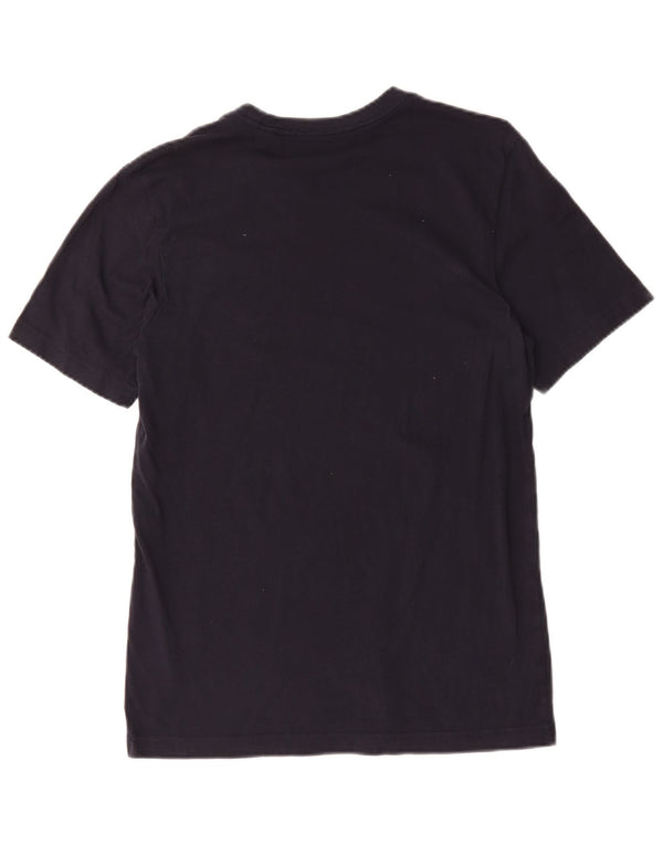Tricou grafic pentru bărbați Adidas Top mic din bumbac bleumarin