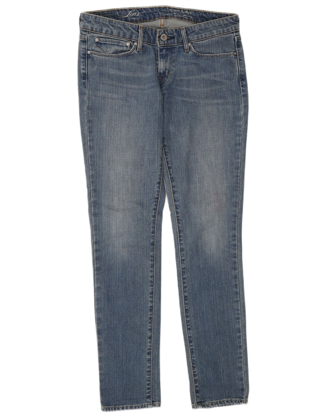 Blugi skinny pentru femei Levi's Slight Curve W28 L30 Blue