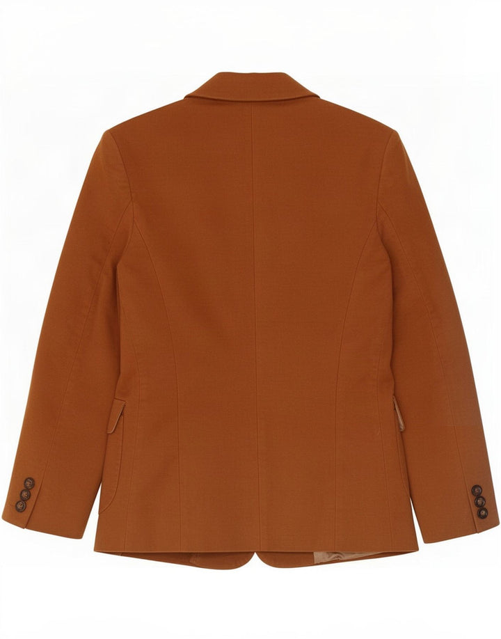 Jachetă blazer pentru femei Seventy cu 2 nasturi IT 40 mic maro bumbac