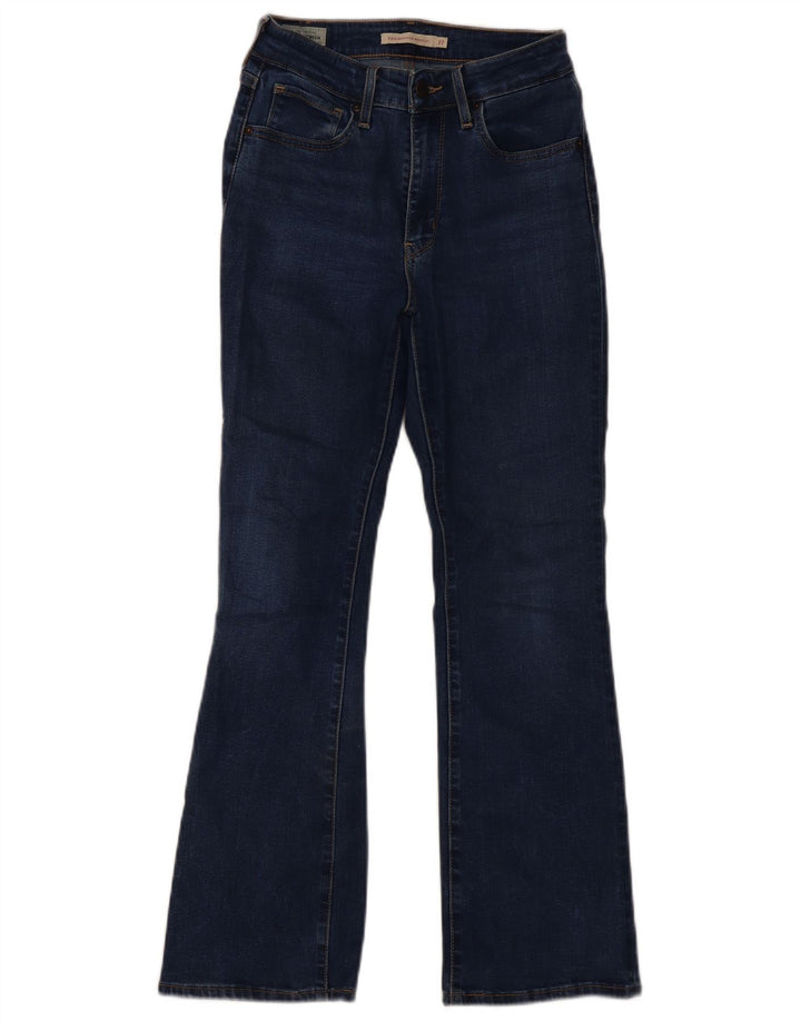 Blugi Levi's 725 cu talie înaltă Bootcut W27 L29 Blue Lyocell