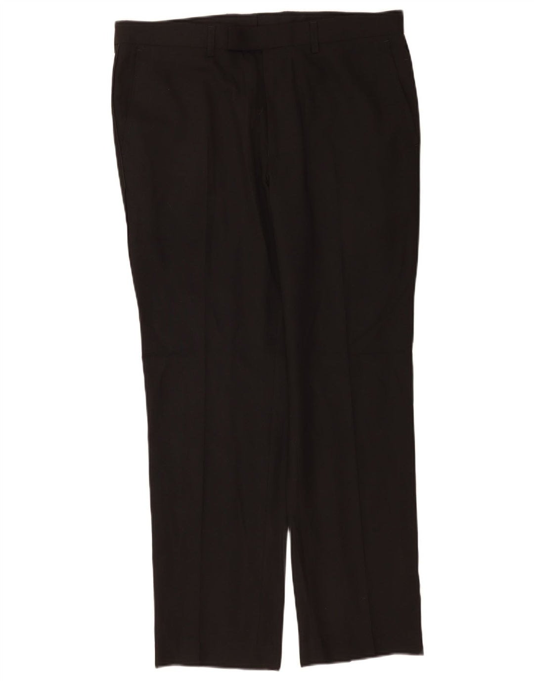 Marks & Spencer Pantaloni de costum slim pentru bărbați L34 L29 Poliester negru