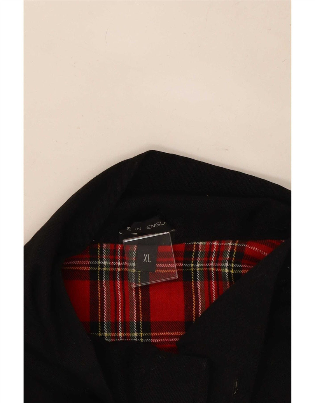 Bomber vintage pentru bărbați UK 42 XL poliester negru