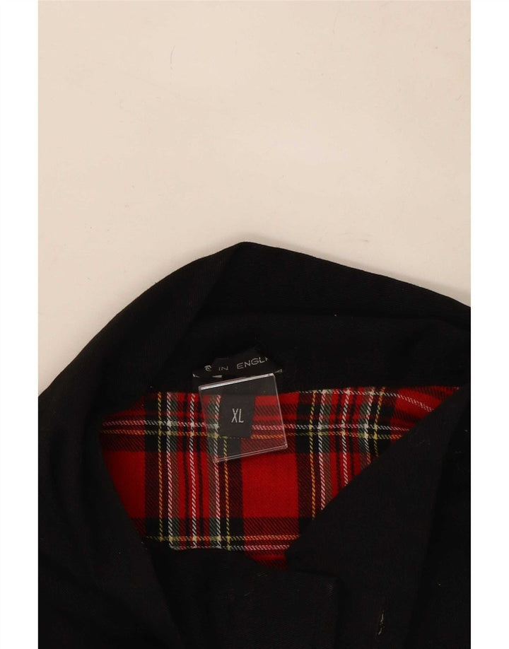 Bomber vintage pentru bărbați UK 42 XL poliester negru