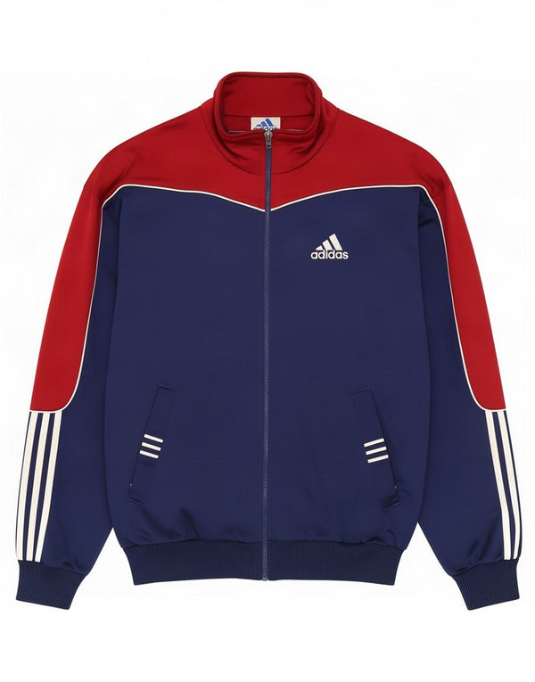 Jachetă de trening pentru bărbați Adidas Marea Britanie 36/38 Mic, albastru bleumarin