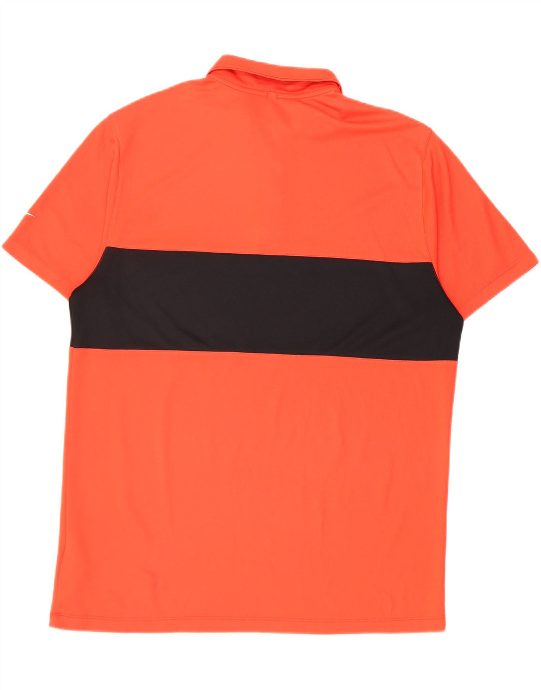 Tricou polo Nike pentru bărbați Dri Fit, mare, portocaliu, poliester