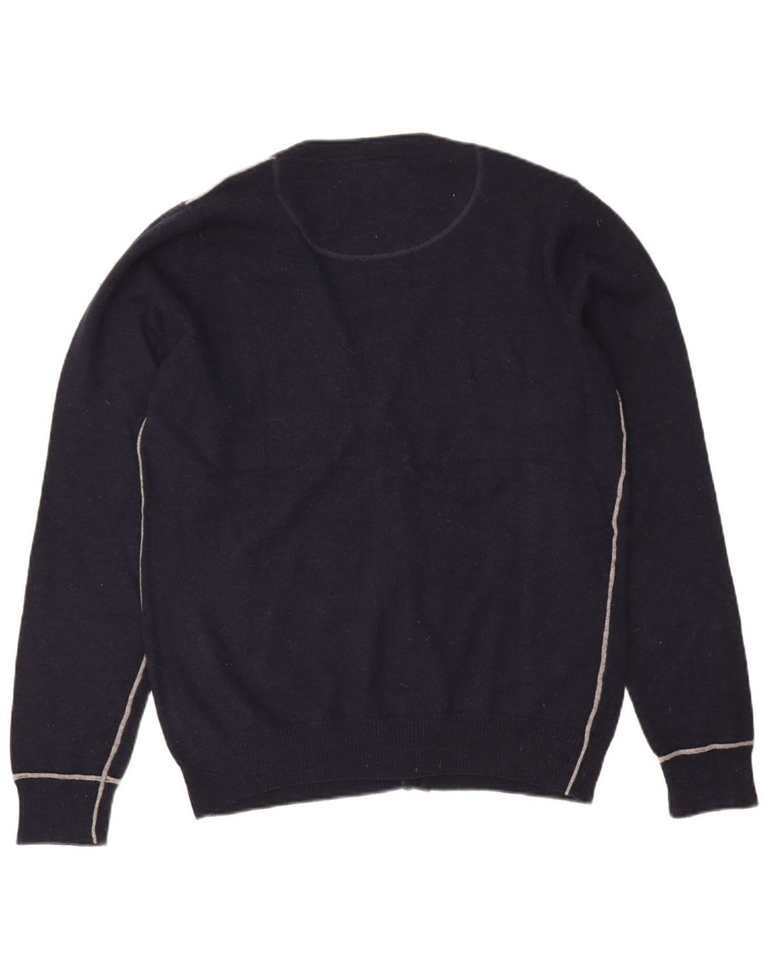 Pulover cardigan pentru bărbați Gianmarco Venturi XL, lână de miel bleumarin