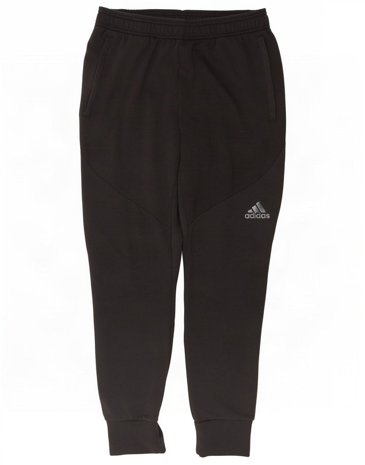 Pantaloni de trening Adidas Climalite pentru bărbați Joggeri Poliester mediu negru