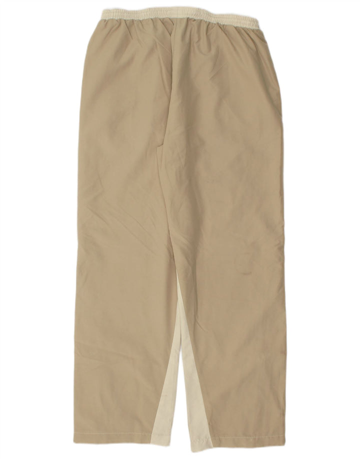 Pantaloni de trening pentru femei REEBOK UK 14 mare, bej, poliester color bloc