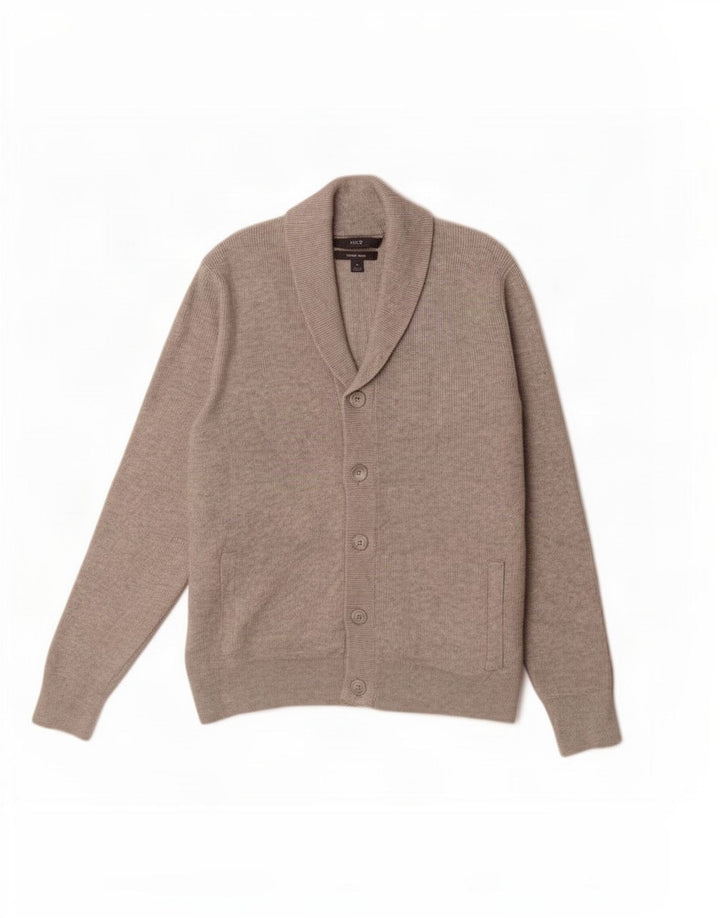 Pulover cardigan pentru bărbați Marks & Spencer, gri mediu, poliester