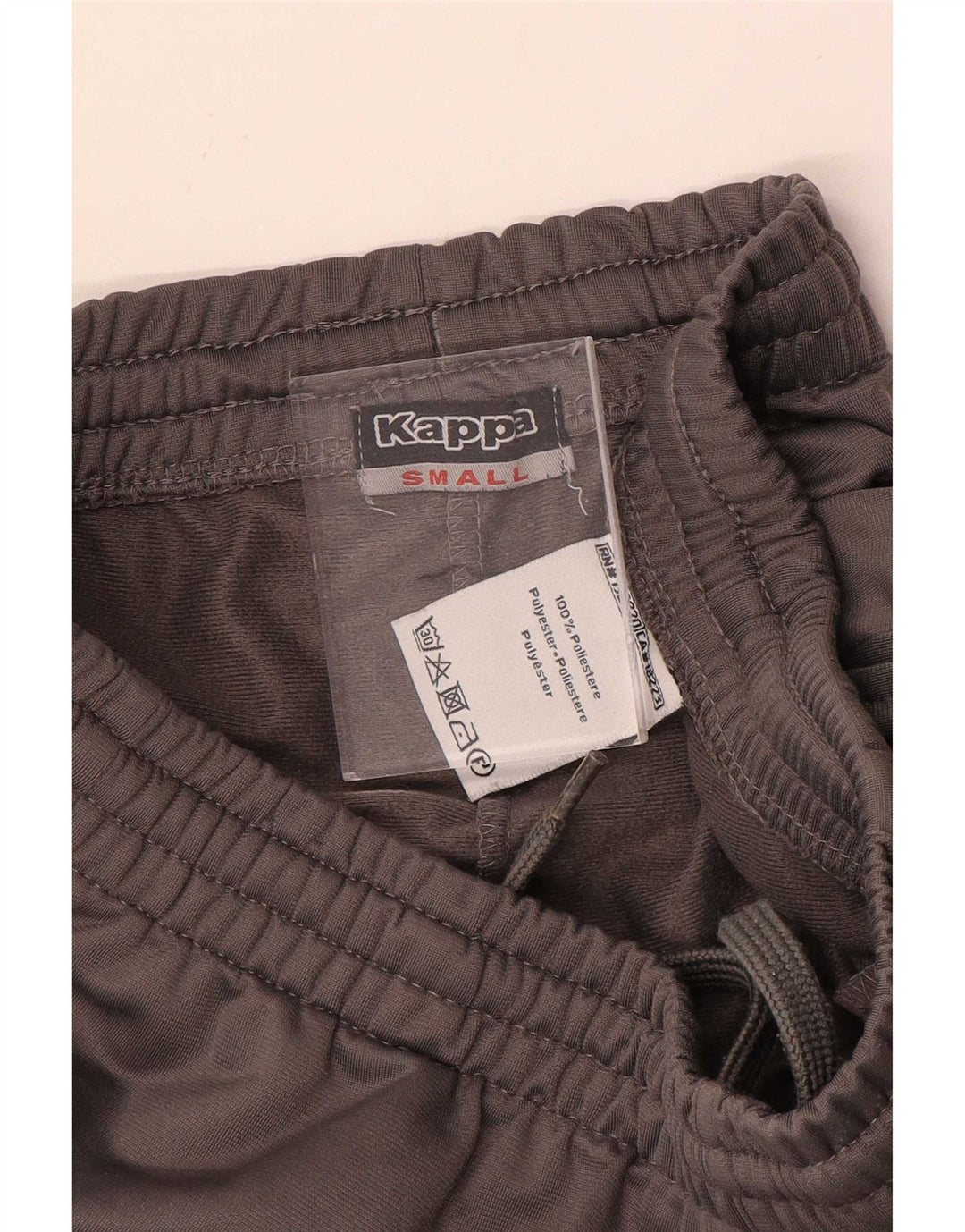 Pantaloni de trening pentru bărbați Kappa, gri poliester