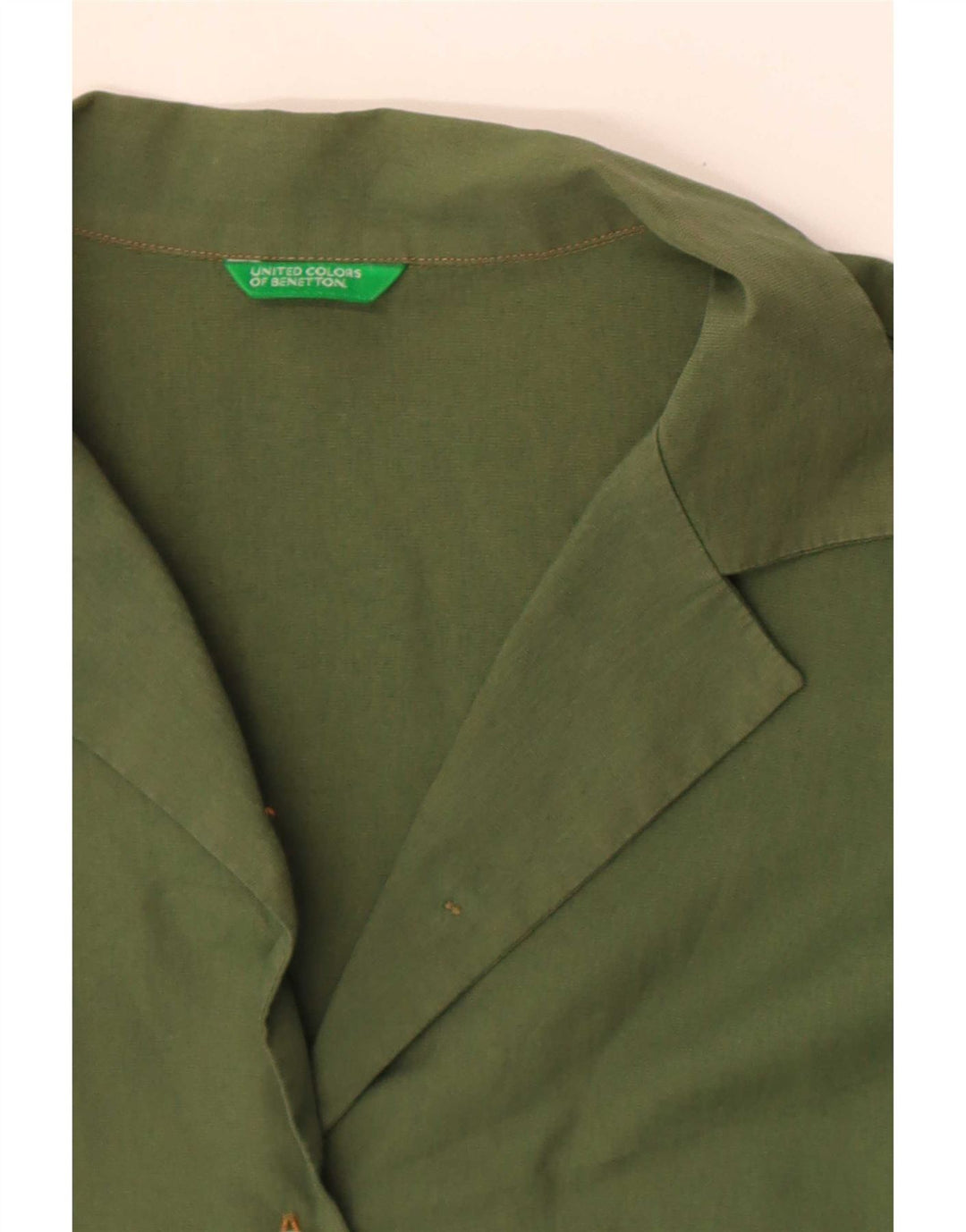 Cămașă Benetton pentru femei UK 12 Medium Green