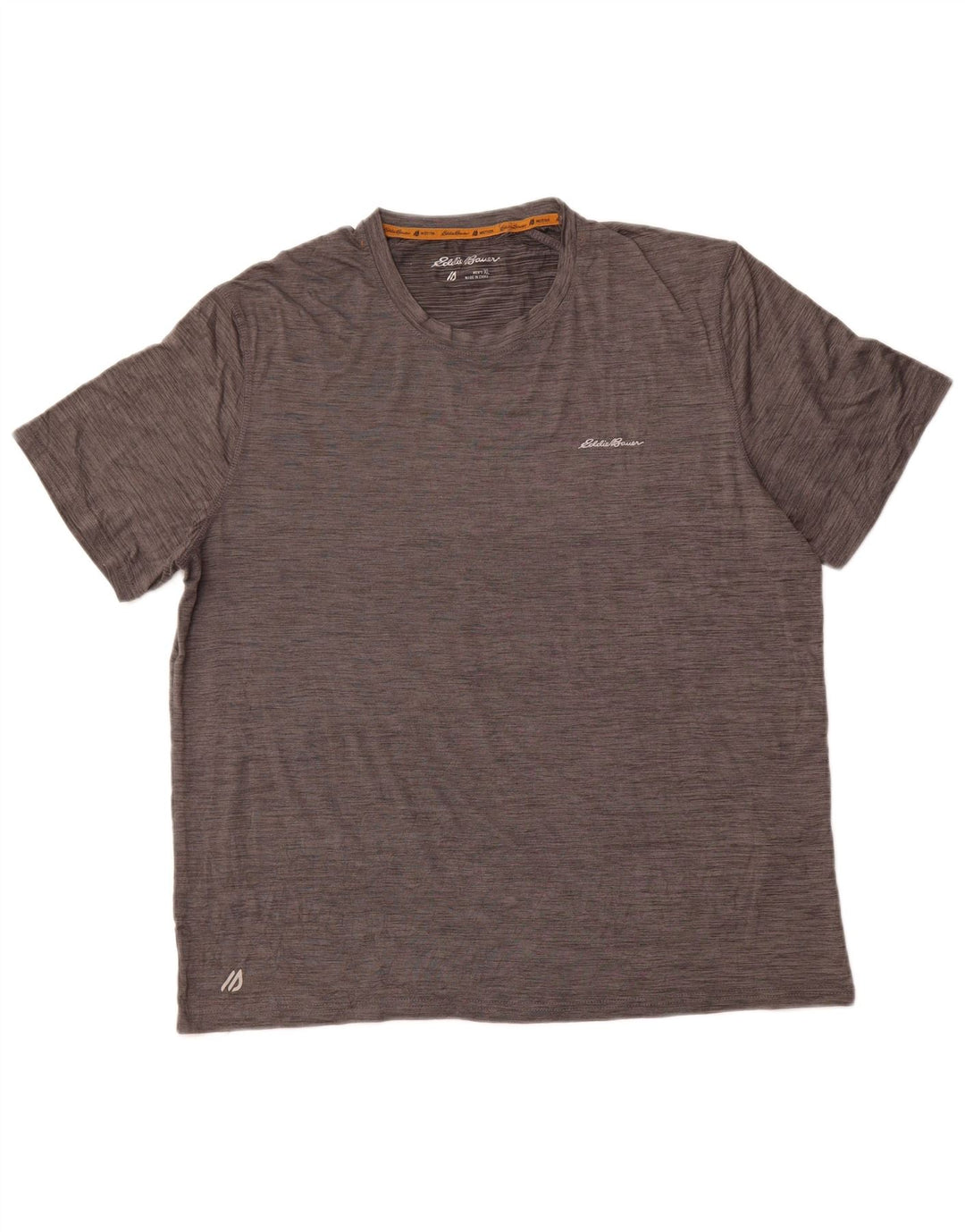 EDDIE BAUER Tricou Bărbați Top XL Gri Pete