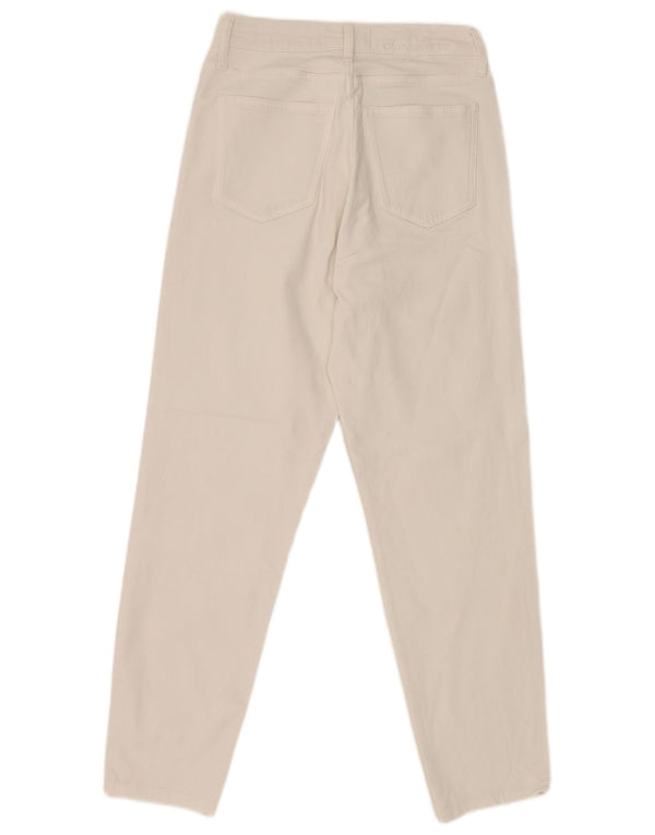 Blugi conici pentru femei Calvin Klein W26 L26 alb