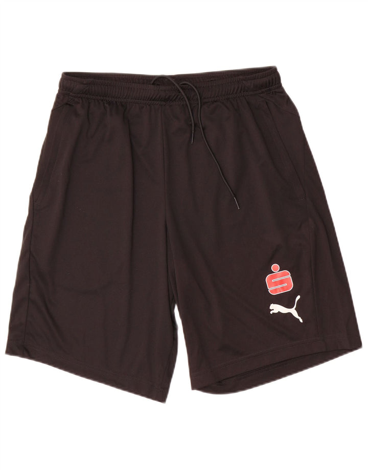Pantaloni scurți sport Puma pentru bărbați, mediu negru