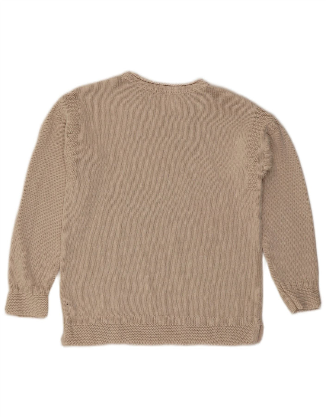 Pulover pentru femei Marks & Spencer cu decolteu rotund UK 10 Mic Bej