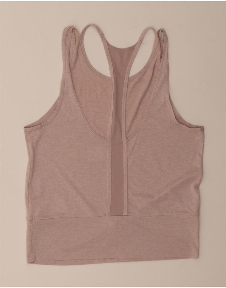 Vesta Nike Dri Fit pentru femei UK 12 Poliester roz mediu