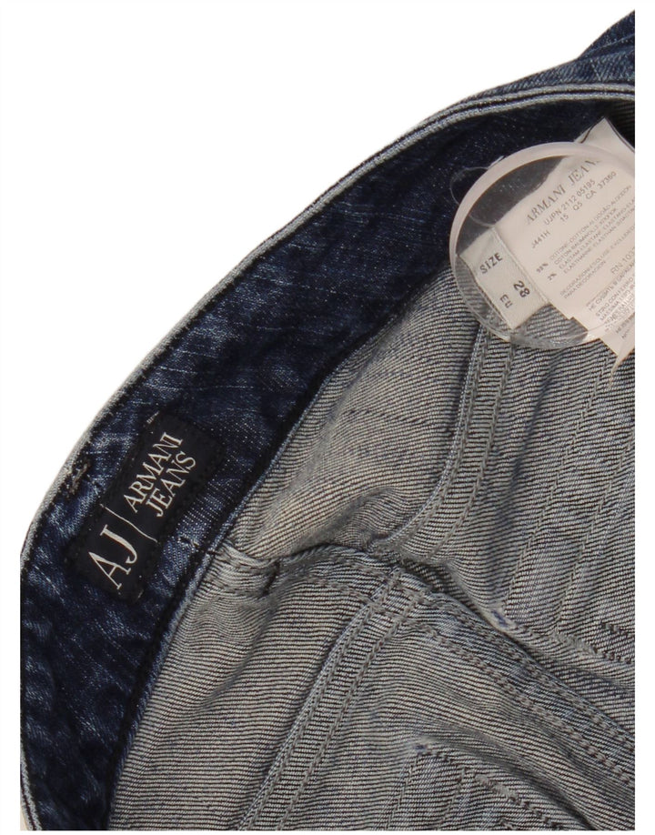 Blugi slim pentru femei Armani W28 L26 bumbac bleumarin