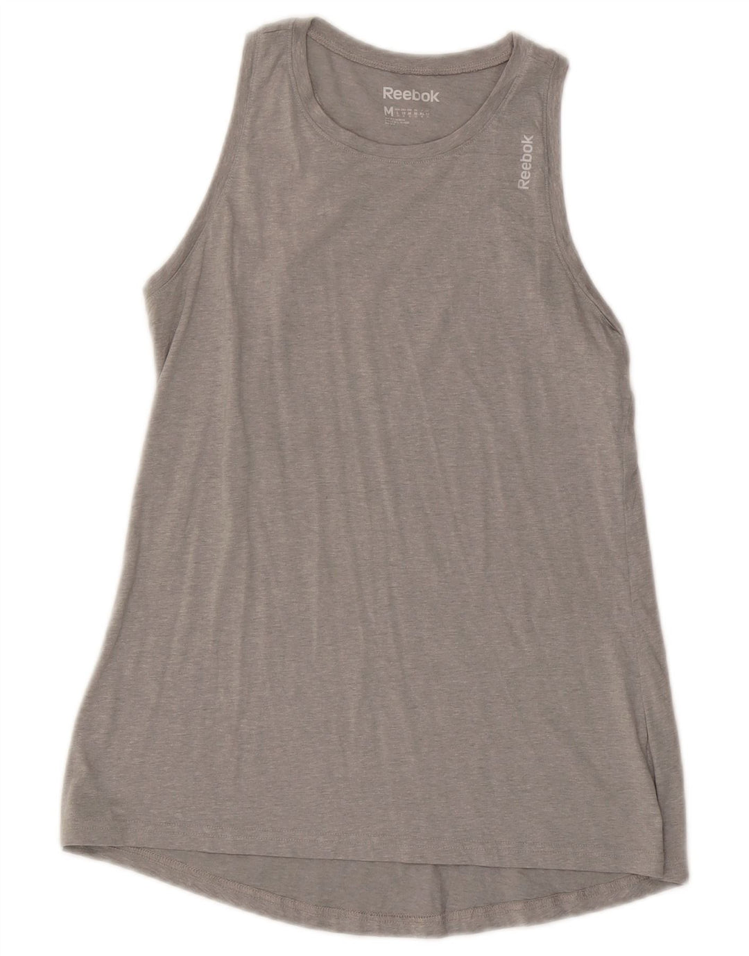 Vest Top pentru femei Reebok UK 12 Medium Grey Flecked