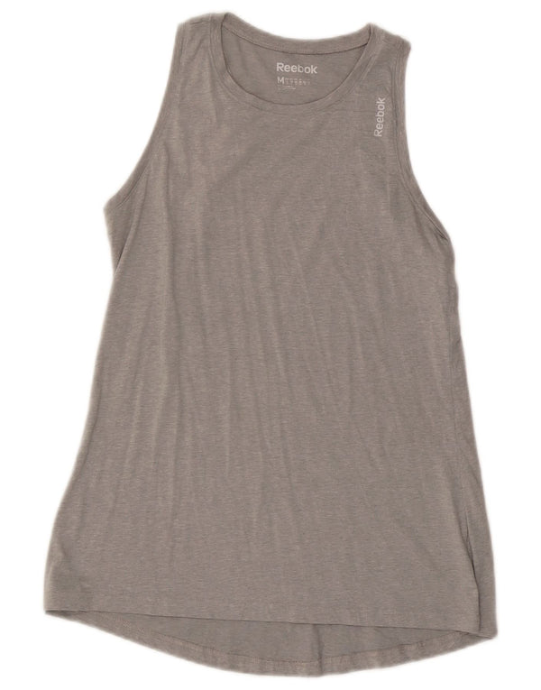 Vest Top pentru femei Reebok UK 12 Medium Grey Flecked