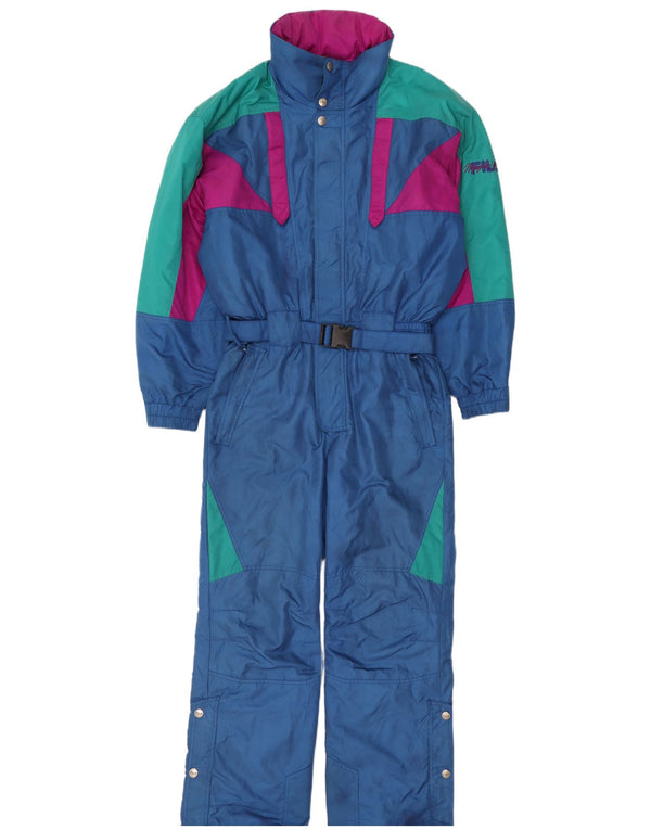 Salopetă de schi cu glugă Fila pentru bărbați IT 48 Medium Blue Colorblock Poliester