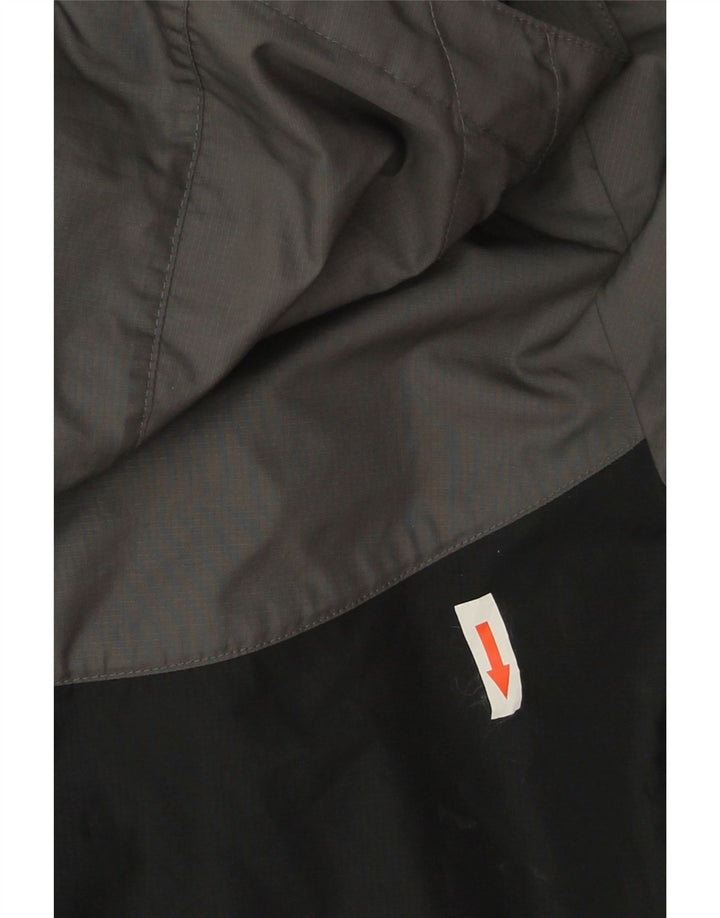 Jachetă de ploaie cu glugă Nike pentru femei UK 16, mare, gri, poliester color bloc